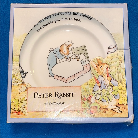 Wedgwood Other - Wedgwood Peter Rabbit Dinner Plate Vintage - With Box